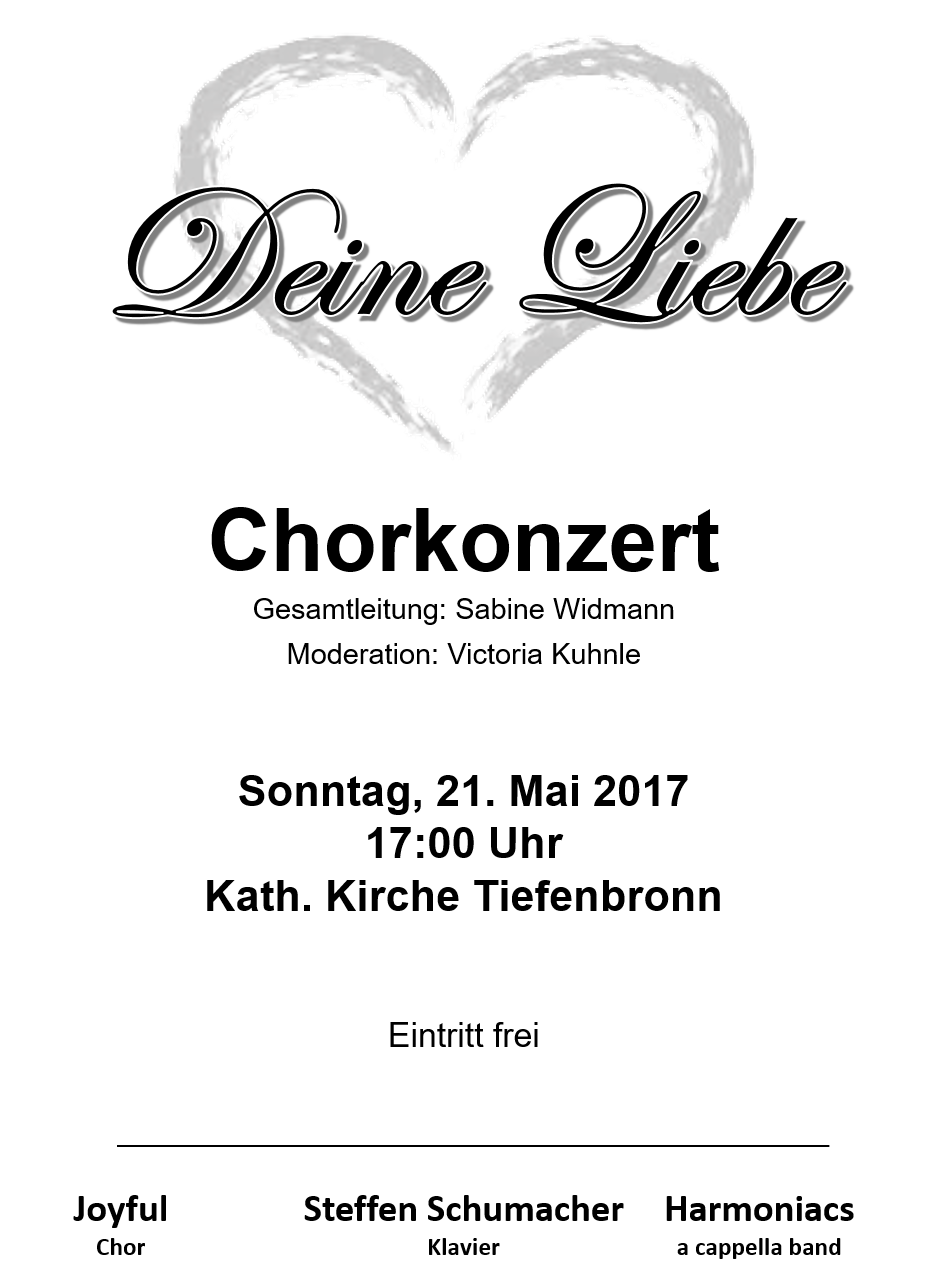 Kirchenkonzert mit Joyful